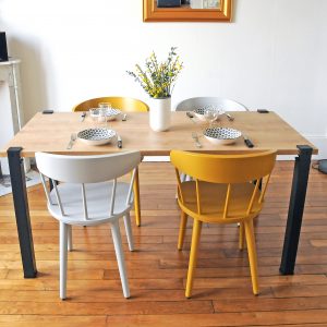 Table cuisine ou salon pied 75